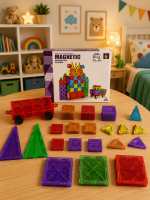 Magnetni konstruktor Creative move 96 delova ST0723782B Magnetne kocke - Слика 5
