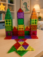 Magnetni konstruktor Geometry 83 dela ST0734761B Magnetne kocke - Слика 3