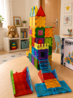 Magnetni konsturktor Build & Drive 116 delova ST0734753B Magnetne kocke