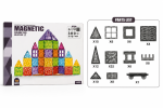Magnetni konstruktor set Rainbow Create & Move 108 delova ST0734775B Magnetne kocke - Слика 5