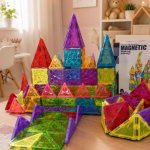 Magnetni konstruktor Dijamantski zamak 140 delova ST0734727B Magnetne kocke