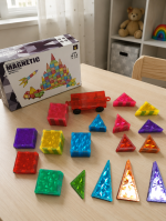 Magnetni konstruktor Raketa 100 delova ST0734769B Magnetne kocke - Слика 3