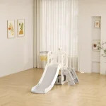 Dečji tobogan sa košem i teleskopom “Elf” 160 cm (sivo beli)