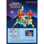 Magnetni konstruktor Light Rolling balls 120 delova ST0433775B Magnetne kocke - Слика 8