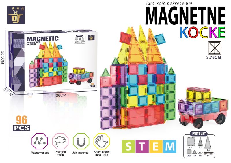 SW12752_800x800 Magnetni konstruktor Creative move 96 delova ST0723782B Magnetne kocke - Слика 1