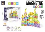 Magnetni konstruktor Dijamantski zamak 140 delova ST0734727B Magnetne kocke - Слика 7