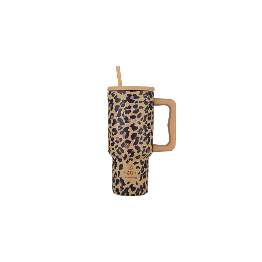 estia-es01-34849-termo-casa-sa-slamkom-900-ml-spotted-prowl ESTIA ES01-34849 TERMOS ŠOLJA SA POKLOPCEM I SLAMČICOM 900 ML - Слика 1