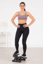 Fitnes steper sa elastičnim trakama za vežbanje i LCD displejom – ModernHome - Слика 3