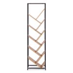 Geometrijska polica za knjige, loft stil – ModernHome - Слика 4