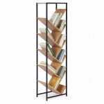Geometrijska polica za knjige, loft stil – ModernHome - Слика 8