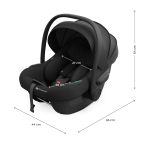 KINDERKRAFT AUTO SEDIŠTE I-LITE 40-86CM GRAPHITE BLACK - Слика 5