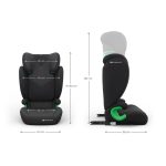 KINDERKRAFT AUTO SEDIŠTE JUNIOR FIX 2 PLUS I-Size 100-150cm BLACK - Слика 10