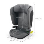 Kinderkraft auto sediste UNITY 2 I-Size GREY - Слика 8