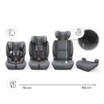 KINDERKRAFT AUTOSEDIŠTE COMFORT UP 2 PLUS I-SIZE GREY - Слика 5