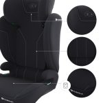KINDERKRAFT AUTOSEDISTE I-SPARK 2 PLUS I SIZE BLACK - Слика 6