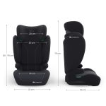 KINDERKRAFT AUTOSEDISTE I-SPARK 2 PLUS I SIZE BLACK - Слика 10