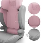 KINDERKRAFT AUTOSEDISTE I-SPARK 2 PLUS I SIZE PINK - Слика 4