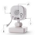 KINDERKRAFT BABY KAMERA NIGHTEYE TRAVEL WHITE - Слика 4