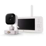 KINDERKRAFT BABY MONITOR NITEEYE TRAVEL WHITE - Слика 2