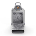 KINDERKRAFT DEČIJI KOFER 2U1 SA SEDIŠTEM CABBY GREY - Слика 4