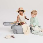 KINDERKRAFT DEČIJI KOFER 2U1 SA SEDIŠTEM CABBY GREY - Слика 7