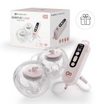 KINDERKRAFT DUPLA ELEKTRIČNA PUMPICA ZA GRUDI GENTLEFLOW PINK - Слика 9
