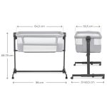 KINDERKRAFT KOLEVKA 2U1 NESTEE UP 2 GREY - Слика 8