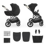 KINDERKRAFT KOLICA 2U1 PRIME 3 BLACK