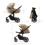 KINDERKRAFT KOLICA 3U1 PRIME 2 PRO BEIGE - Слика 4