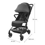 KINDERKRAFT KOLICA NEBO GREY - Слика 3