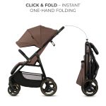 KINDERKRAFT KOLICA TRIG 3 GRANITE BROWN - Слика 2
