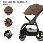 KINDERKRAFT KOLICA TRIG 3 GRANITE BROWN - Слика 3