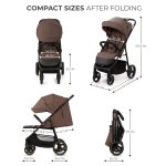KINDERKRAFT KOLICA TRIG 3 GRANITE BROWN - Слика 4