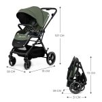 KINDERKRAFT KOLICA YOXI MYSTIC GREEN - Слика 2