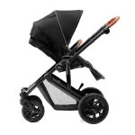 KINDERKRAFT KOLICA ZA BEBE 3U1 PRIME MINK PRO BLACK - Слика 3