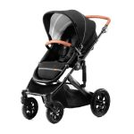 KINDERKRAFT KOLICA ZA BEBE 3U1 PRIME MINK PRO BLACK - Слика 5