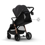 KINDERKRAFT KOLICA ZA BEBE GRANDE 2 BLACK - Слика 5