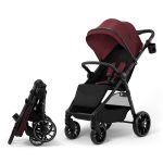KINDERKRAFT KOLICA ZA BEBE GRANDE 2 BURGUNDY - Слика 3