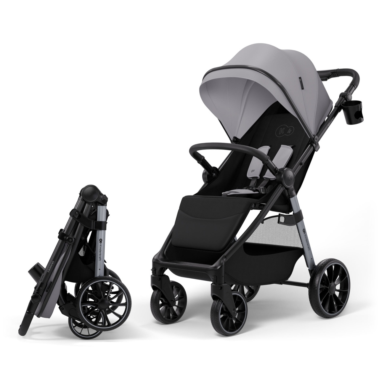 kinderkraft-kolica-za-bebe-grande-2-gray8643581 KINDERKRAFT KOLICA ZA BEBE GRANDE 2 GRAY - Слика 1