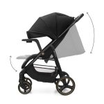 KINDERKRAFT KOLICA ZA BEBE SA TACNOM TRIG 3 BLACK - Слика 4