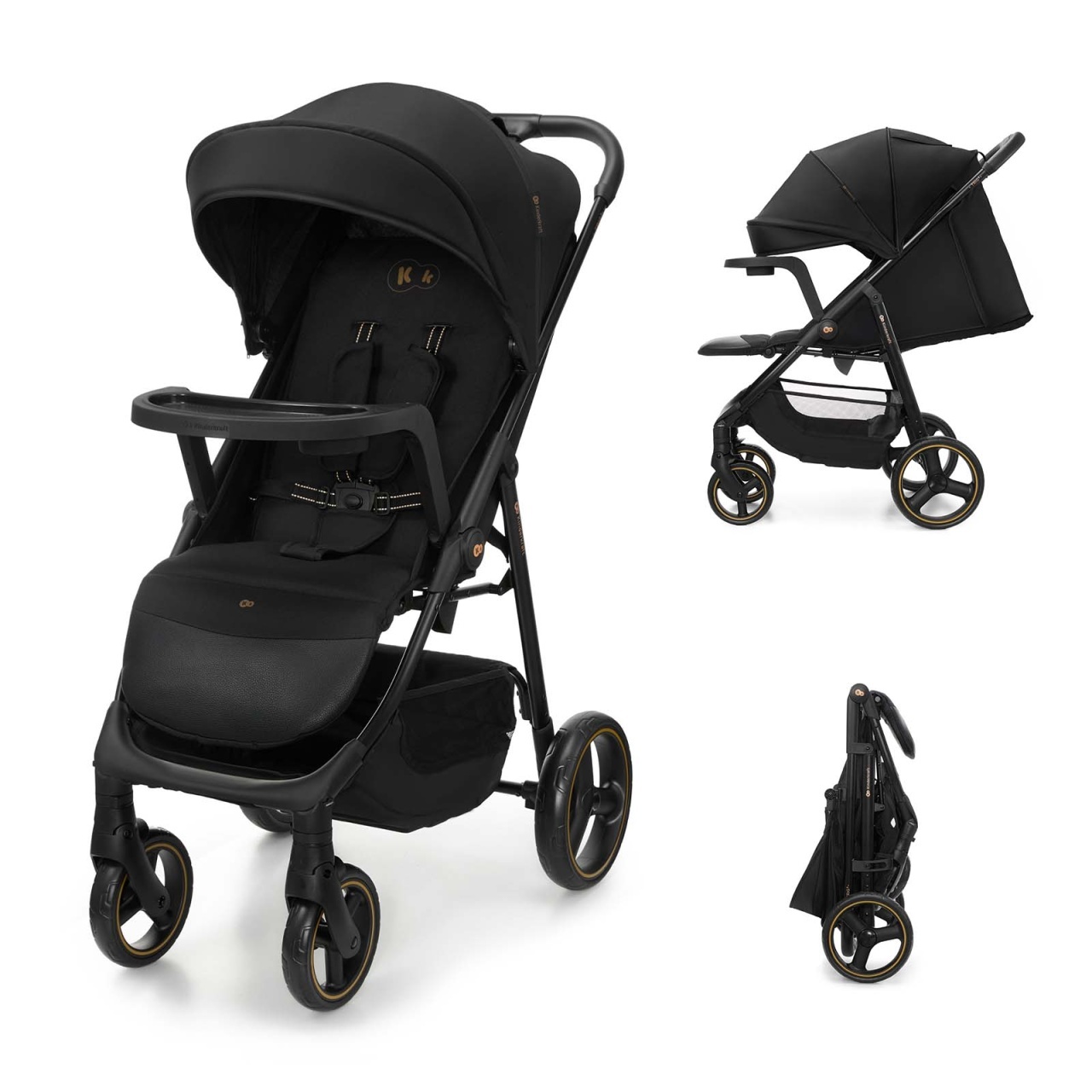 kinderkraft-kolica-za-bebe-sa-tacnom-trig-3-black8604323 KINDERKRAFT KOLICA ZA BEBE SA TACNOM TRIG 3 BLACK - Слика 1