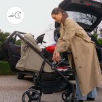 KINDERKRAFT KOLICA ZA BEBE SA TACNOM TRIG 3 GREY - Слика 8