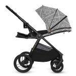 KINDERKRAFT KOLICA ZA BEBE SET 2U1 NEA 2 LUNAR BLACK BIZUU - Слика 4