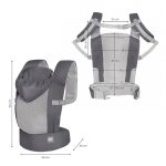 KINDERKRAFT NOSILJKA ZA BEBU CARRYBEE GREY - Слика 8
