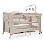 KINDERKRAFT PRENOSIVI KREVETAC JOY 2 BEIGE SA DODACIMA - Слика 2