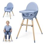 KINDERKRAFT STOLICA ZA HRANJENJE 2U1 FINI 2 NORDIC BREEZE - Слика 2