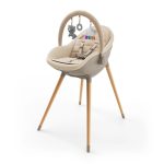 KINDERKRAFT STOLICA ZA HRANJENJE 2U1 FINI UP BEIGE - Слика 4