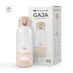 KINDERKRAFT TERMOS I GREJAČ ZA MLEKO 2U1 GAJA BEIGE - Слика 8