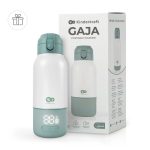 KINDERKRAFT TERMOS I GREJAČ ZA MLEKO 2U1 GAJA GREEN - Слика 7
