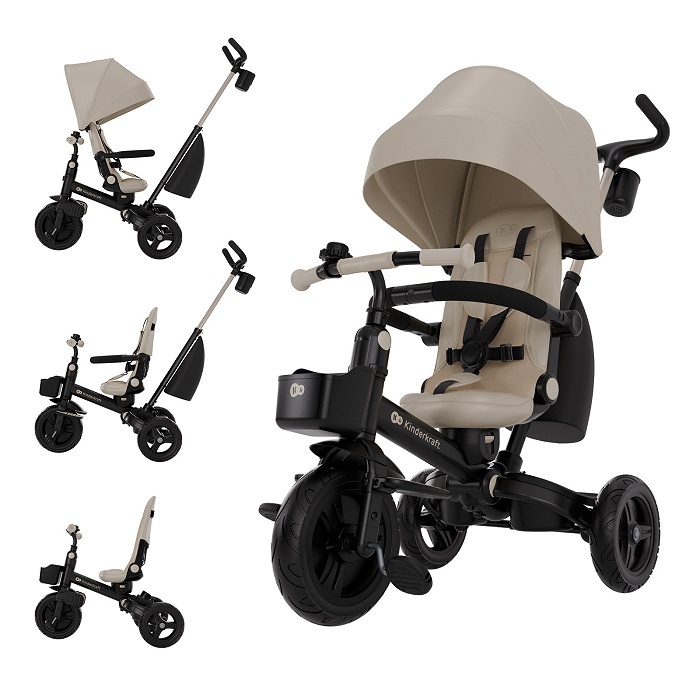 kinderkraft-tricikl-aveo-2-plus-beige6173843 KINDERKRAFT TRICIKL AVEO 2 PLUS BEIGE - Слика 1